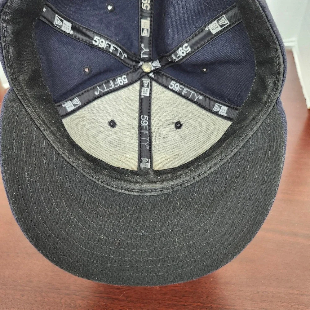 New Era 59FIFTY Houston Astros 2015 Postseason Side Patch Fitted Hat Navy 7 3/8